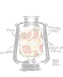 いちじくパフェ